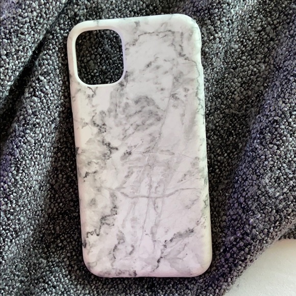 Iphone 11 white marble phone case - Picture 1 of 5